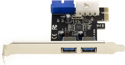 KALEA-INFORMATIQUE PCIe to USB 3.0-4 SUPERSPEED Ports: 2 External + 2 Internal Via USB3 Socket 19 Points - CHIPSET Via VLI VL805 in Kuwait