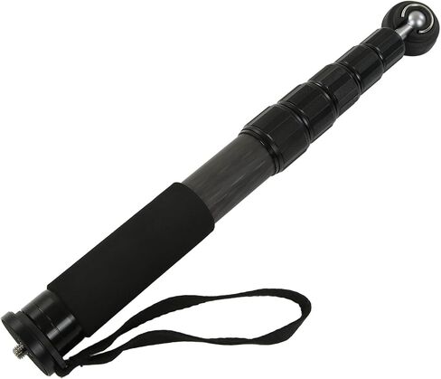 Carbon Fiber Camera Monopod with 6 Sections, Max Height 167Cm, for Outdoor Photography in Kuwait
