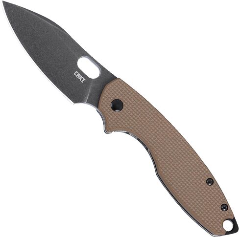 CRKT Pilar III EDC Folding Knife with Frame Lock, Earth Brown, 5317B in Saudi Arabia