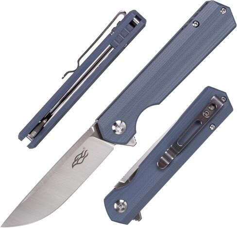 Firebird GANZO FH11S-GB Pocket Folding Knife D2 Steel Blade G10 Anti-Slip Handle with Clip Hunting Fishing Camping Gear Outdoor Folder EDC Pocket Knife (Green) in Kuwait