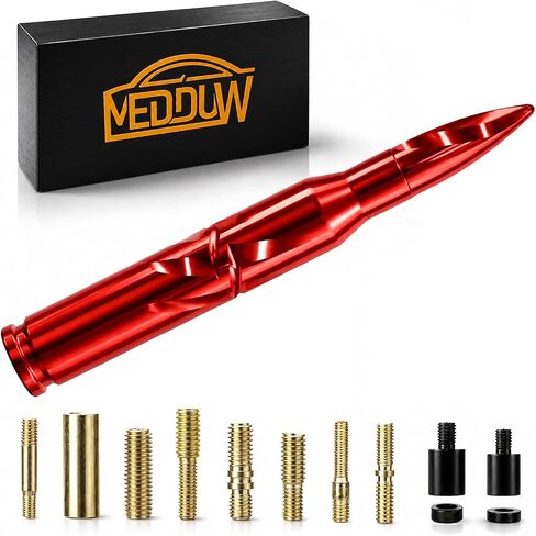 5.5 inch Chrome Bullet Antenna Replacement Truck Antenna Accessories in Kuwait