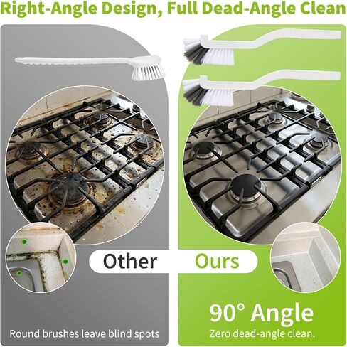 Air Fryer Cleaning Brush Set, Air Fryer Cleaner Brush Multi-Purpose Kitchen Cleaning Tools, Non-Scratch Air Fryer Accessories for Glass Air Fryer, Air Fryer Oven, Grill, Kitchen Appliances in Kuwait