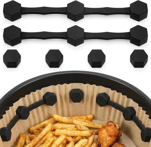 2 PCS Air Fryer Magnets for Parchment Paper Air Fryer Liner Magnet in Kuwait