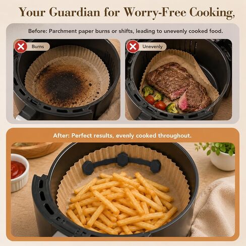 2 PCS Air Fryer Magnets for Parchment Paper Air Fryer Liner Magnet in Kuwait