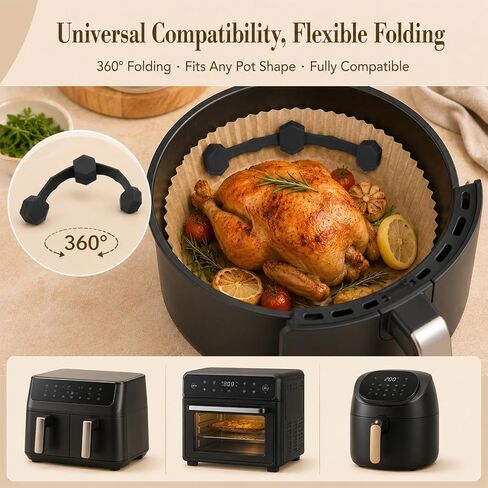 2 PCS Air Fryer Magnets for Parchment Paper Air Fryer Liner Magnet in Kuwait