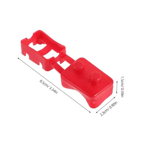 VILLCASE 10pcs Red Rubber Breaker Switch Protector Cover for Mount Circuit Breakers with Dust Protection for Exposed Terminals and Wire at Construction Sites or Car in Kuwait