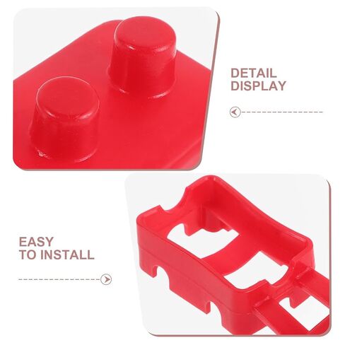 VILLCASE 10pcs Red Rubber Breaker Switch Protector Cover for Mount Circuit Breakers with Dust Protection for Exposed Terminals and Wire at Construction Sites or Car in Kuwait