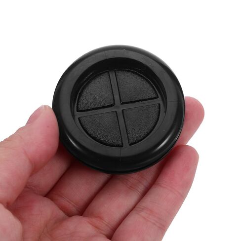 Luxshiny 8pcs Rubber Cable Grommet Double-Sided Plug 45mm Round Wire Hole Cover for Walls and Desktop, Flexible Dustproof Seal with Easy Installation for Cable and Wire Management in Saudi Arabia
