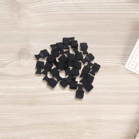 PartyKindom 30pcs Silicone Dust Plug for Network Devices and Interface Ports, Black Protective Cover with Efficient Dust Protection and Moisture Resistance for Business and Network Maintenance in Kuwait