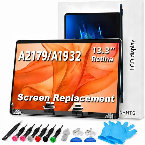 A2338 Screen Replacement for 13.3 inches MacBook Pro M1 2020 2022 Year 2560x1600 Replacement LCD Full Assembly for EMC 3578 Space Gray in Kuwait