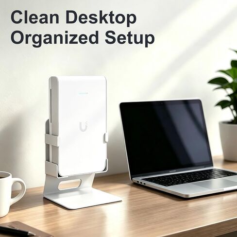 Metal Desk Stand for UniFi U7 PRO Wall,Desktop Stand with Non-Slip Pads in Kuwait
