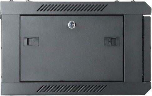 AEONS 4U Professional Wall Mount Network Server Cabinet Enclosure 19-Inch Server Network Rack 18-Inches Deep Black Glass Door in Kuwait