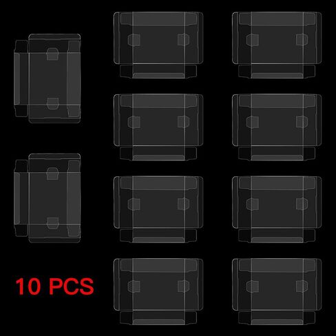 10-Pack Clear Case Protectors Compatible with Nintendo DS - 0.35mm Archival-Grade Acid-Free PET for NTSC Box Storage & Display, Crystal Shell Sleeves & Transparent Game Dust Covers in Kuwait