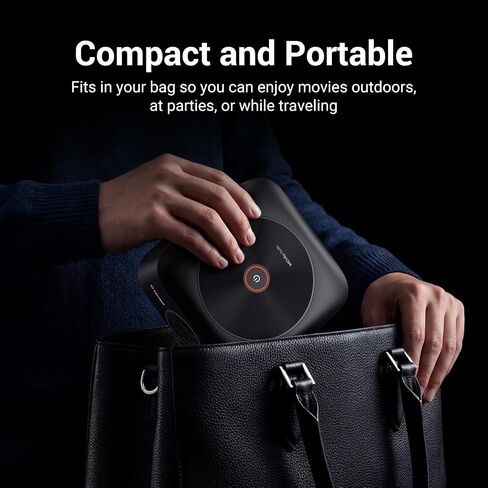 HAPPRUN 1500 ANSI Lumens Outdoor Projector with Official Google TV in Saudi Arabia