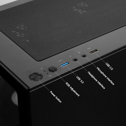 LXZ Gaming PC Desktop Ryzen 5 5600GT 6 core 3.6GHz, 16GB DDR4 RAM, 512GB NVMe SSD, Prebuilt Tower Computer with Wi-Fi & 400W Power Supply for Working, Home and Office in Saudi Arabia