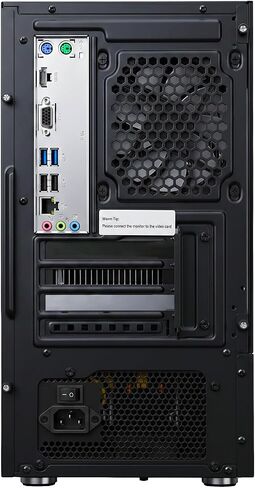 LXZ Gaming PC Desktop Ryzen 5 5600GT 6 core 3.6GHz, 16GB DDR4 RAM, 512GB NVMe SSD, Prebuilt Tower Computer with Wi-Fi & 400W Power Supply for Working, Home and Office in Saudi Arabia