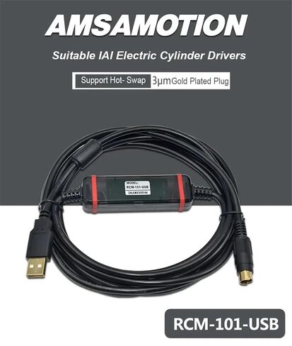 RCM-101-USB for IAI Cylinder Driver ACON PCON SCON Download Debugging Cable RCM-101 USB in Saudi Arabia