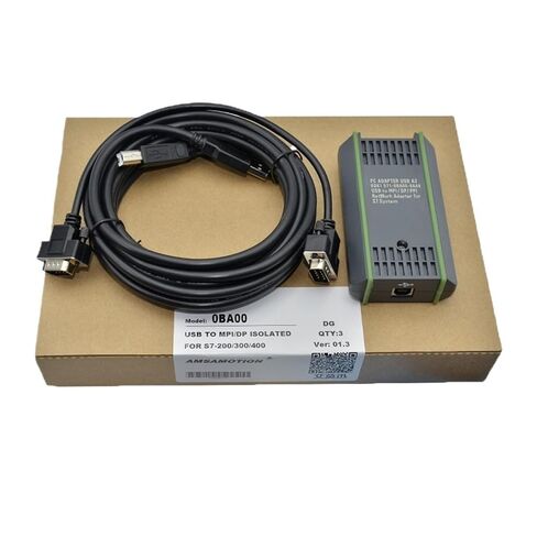 USB-MPI 6GK1 571-0BA00-0AA0 Programming Cable for S7-200/300/400 0BA00 PPI Isolated Version Network PC Adapter in Saudi Arabia