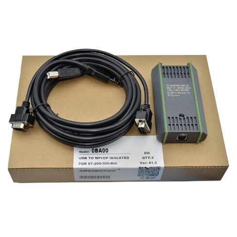 USB-MPI 6GK1 571-0BA00-0AA0 Programming Cable for S7-200/300/400 0BA00 PPI Isolated Version Network PC Adapter in Saudi Arabia