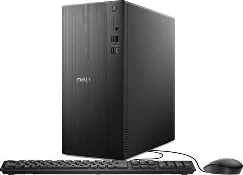Hotface Customized Desktop, Created Using Dell ECT1250 Tower Desktop, Intel Core Ultra 5 225, 8GB/ 16GB/ 32GB DDR5, 512GB/ 1TB/ 2TB SSD, Wi-Fi 6, Bluetooth, Wired Keyboard & Mouse, Windows 11, Black in Kuwait
