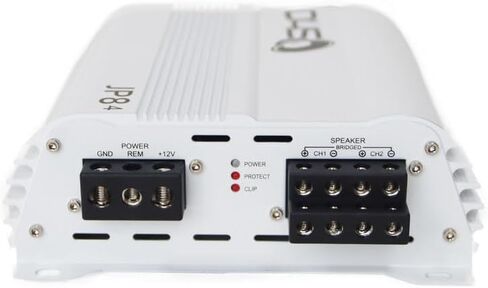 DOWN4SOUND JP84 - White Gloss | 400W RMS 4CH Amplifier in Saudi Arabia