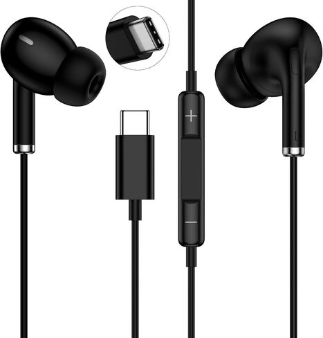 for Samsung Wired Earbuds USB C Ear Buds for Galaxy S26 S25 S24 S23 S22 S21 in Kuwait