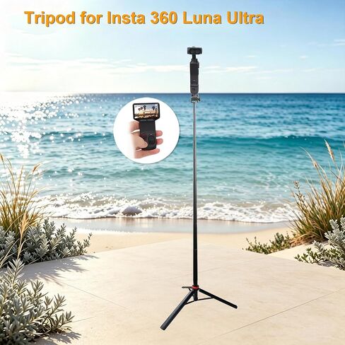 Osmo Pocket 3 Tripod, 82" Action Camera Tripod Stand Selfie Stick in Kuwait