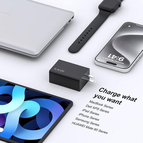 Samsung 65W 3-Port Super Fast Charging Wall Charger, GaN Adapter in Saudi Arabia