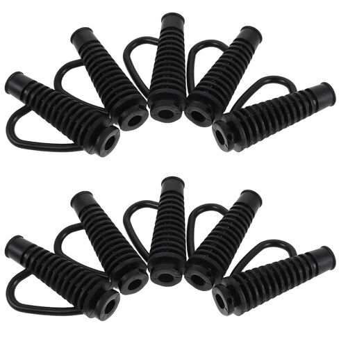 10pcs Hair Dryer Cord Protector Plastic Bushing Anti-tear Feature Effortless Installation for Hair Dryer for Home Styling Routines and Barbershop Use in Saudi Arabia