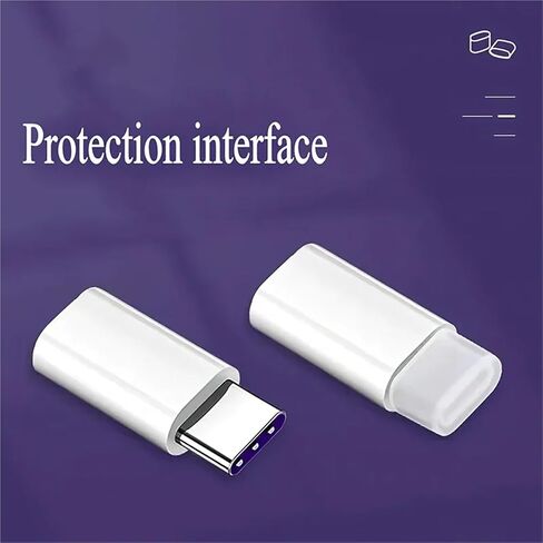 USB Dust Plug 20PCS Type C Dust Plug with Rope Transparent Silicone USB Port Protector in Saudi Arabia