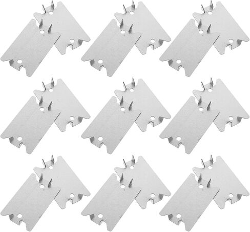 Heavy-Duty Silver Metal 50pcs for Protection Wire Plate Wires Cable and Nail Prongs Designed Cables for Pipe Installation in Saudi Arabia