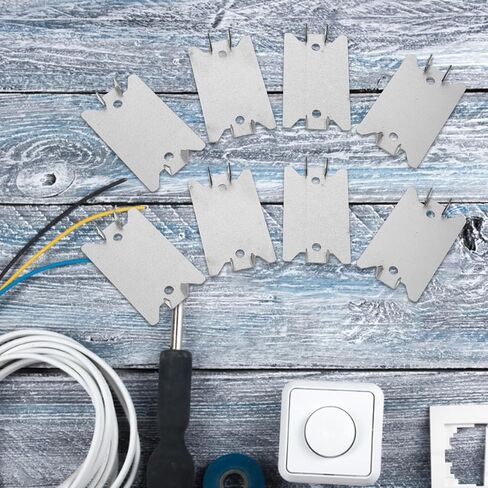 Heavy-Duty Silver Metal 50pcs for Protection Wire Plate Wires Cable and Nail Prongs Designed Cables for Pipe Installation in Saudi Arabia