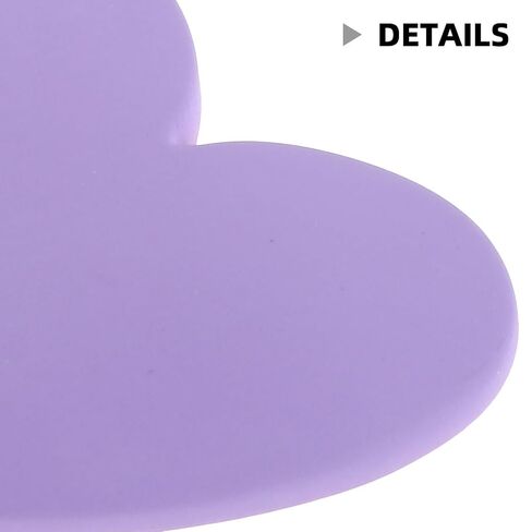 Veemoon 3pcs Adorable Resin Heart Cable Protector for Data Cables and Charger Plugs, Matte Frosted DIY Accessory with Versatile Sizes for Daily Use in Saudi Arabia
