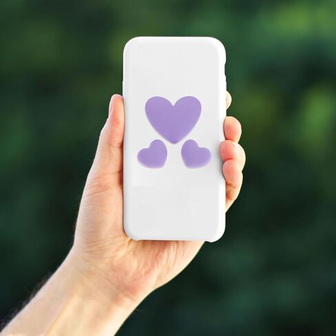 Veemoon 3pcs Adorable Resin Heart Cable Protector for Data Cables and Charger Plugs, Matte Frosted DIY Accessory with Versatile Sizes for Daily Use in Saudi Arabia