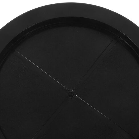 Luxshiny 12pcs Double Sided Rubber Cable Grommet for Desk and Furniture Use, Round Flexible Wire Protector with Maximum Cable Protection, Black Rubber Material for Electrical Wire in Saudi Arabia