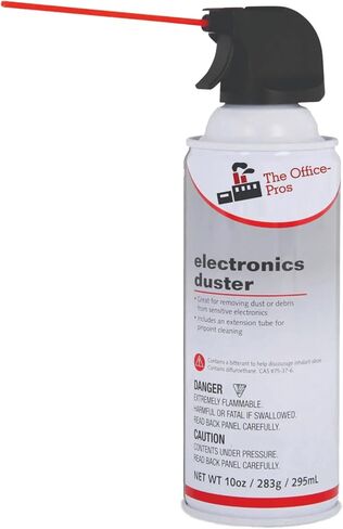Compressed Canned Air, Can Air, Air Duster, Can Air Duster for Computer, Electronic Keyboard Cleaner - 10oz Can - 1 Can in Kuwait