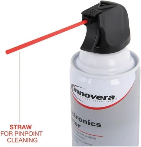 Compressed Canned Air, Can Air, Air Duster, Can Air Duster for Computer, Electronic Keyboard Cleaner - 10oz Can - 1 Can in Kuwait