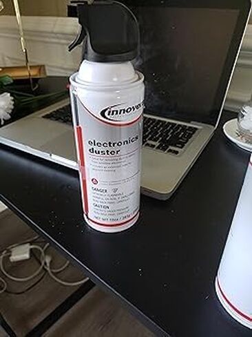 Compressed Canned Air, Can Air, Air Duster, Can Air Duster for Computer, Electronic Keyboard Cleaner - 10oz Can - 1 Can in Kuwait