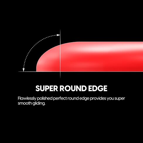 Superglide2 - New Controllable Speed Textured Surface Smoothest Mouse Feet/Glides Made with Ultra Strong Glass Smooth and Durable Sole for Logitech G900/903[RED] in Kuwait