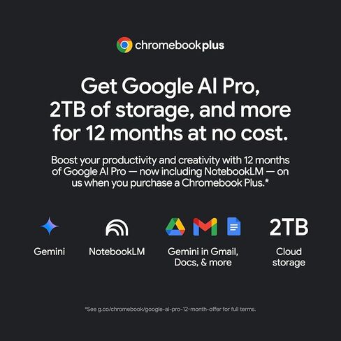 Acer Chromebook Plus 514 Touchscreen Laptop -14inch FHD 2 in 1 -Intel Core i5-1334U -8GB RAM| 512GB SSD -Backlit Keyboard- Gaming Chrome Tablet Convertible- Students School Kids in Kuwait