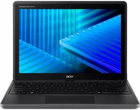 Acer TravelMate B3 Spin 12 TMB312R-31 TMB312R-31-C45D 12.2" Touchscreen Convertible 2 in 1 Notebook - WUXGA - 60 Hz - Intel N-Series N150-4 GB - 128 GB Flash Memory - English Keyboard - Black in Kuwait
