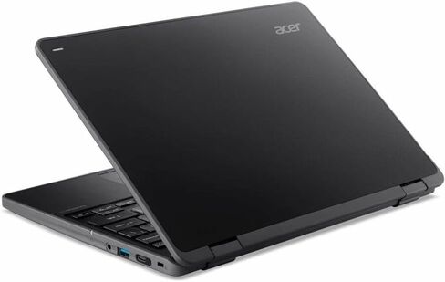 Acer TravelMate B3 Spin 12 TMB312R-31 TMB312R-31-C45D 12.2" Touchscreen Convertible 2 in 1 Notebook - WUXGA - 60 Hz - Intel N-Series N150-4 GB - 128 GB Flash Memory - English Keyboard - Black in Kuwait
