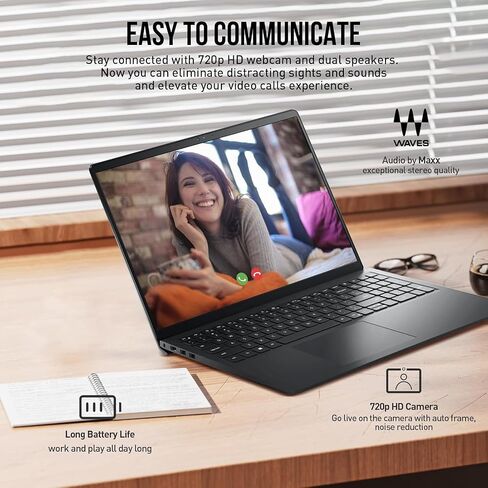 Dell Inspiron 15.6" FHD Touchscreen Laptop, 13th Gen Intel Core i5 (Beat i7-1250U), 32GB RAM, 1TB Storage (512GB PCIe SSD + 512GB External), Win 11 with MS Office, USB-C, Long Battery Life in Kuwait