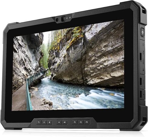 Dell Latitude Rugged Extreme 7220 Detachable 2-in-1 Laptop Tablet Touch | 11.6" 1920x1080 FHD | Core i5-8365U - 256GB SSD Hard Drive - 8GB RAM | 4 cores @ 4.1 GHz Win 11 Pro Black (Renewed) in Kuwait