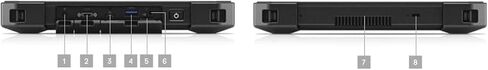 Dell Latitude Rugged Extreme 7220 Detachable 2-in-1 Laptop Tablet Touch | 11.6" 1920x1080 FHD | Core i5-8365U - 256GB SSD Hard Drive - 8GB RAM | 4 cores @ 4.1 GHz Win 11 Pro Black (Renewed) in Kuwait