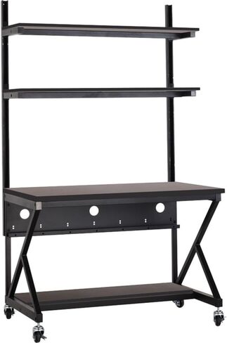 Kendall Howard 48" Performance 100 Series LAN Station - African Mahogany in Kuwait