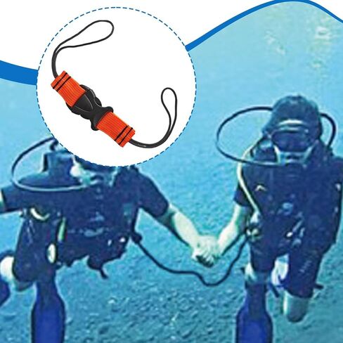 2X Diving Lanyard, Diving Equipment Strap, Visible, Gifts, Underwater Diving Tool, Diving Light Accessories, Underwater Photography in Kuwait