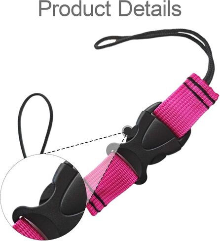 2X Scuba Diving Lanyard Buckle Strap Camera Quick Release Mechanism Sturdy Design Made of Nylon Polyester Suitable for Underwater in Kuwait