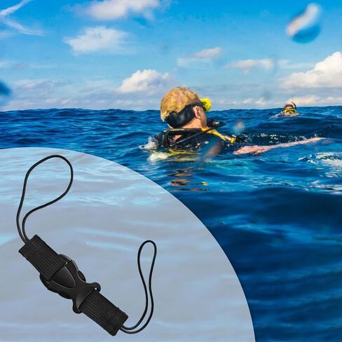 Colaxi 2X Diving Lanyard Dive Gear Strap Sturdy Visible Gifts Underwater Diving Tool Accessories for Dive Lights Underwater Photography in Kuwait