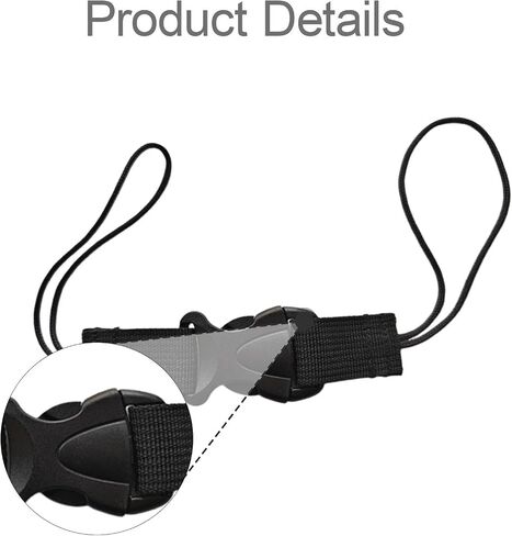 Colaxi 2X Diving Lanyard Dive Gear Strap Sturdy Visible Gifts Underwater Diving Tool Accessories for Dive Lights Underwater Photography in Kuwait